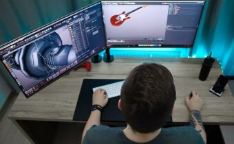 Poste de création 3D et vidéo