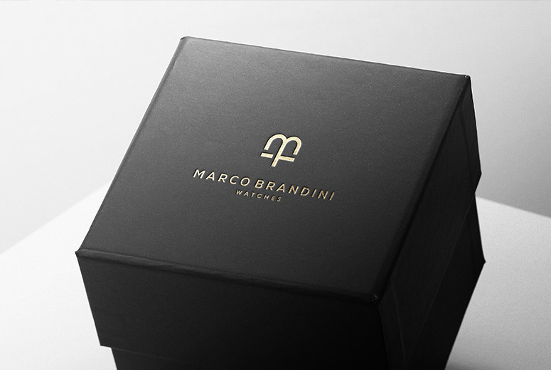 Rendu produit d'un coffret noir