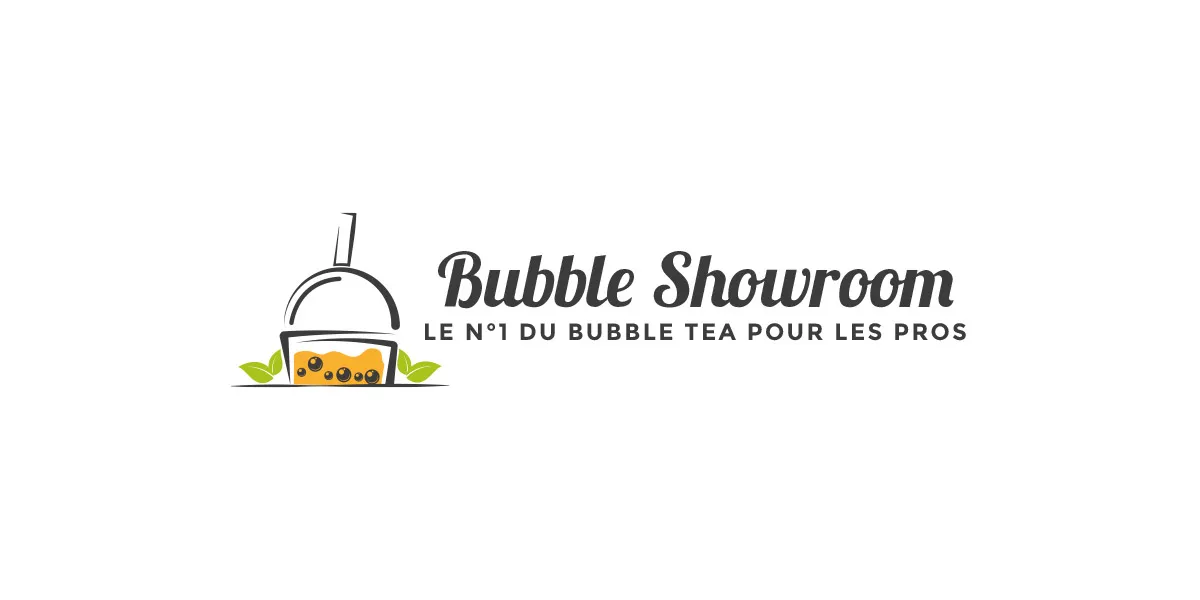 Web design du site Bubble Showroom pour l'offre bubble tea B2B, réalisation Nowaxx