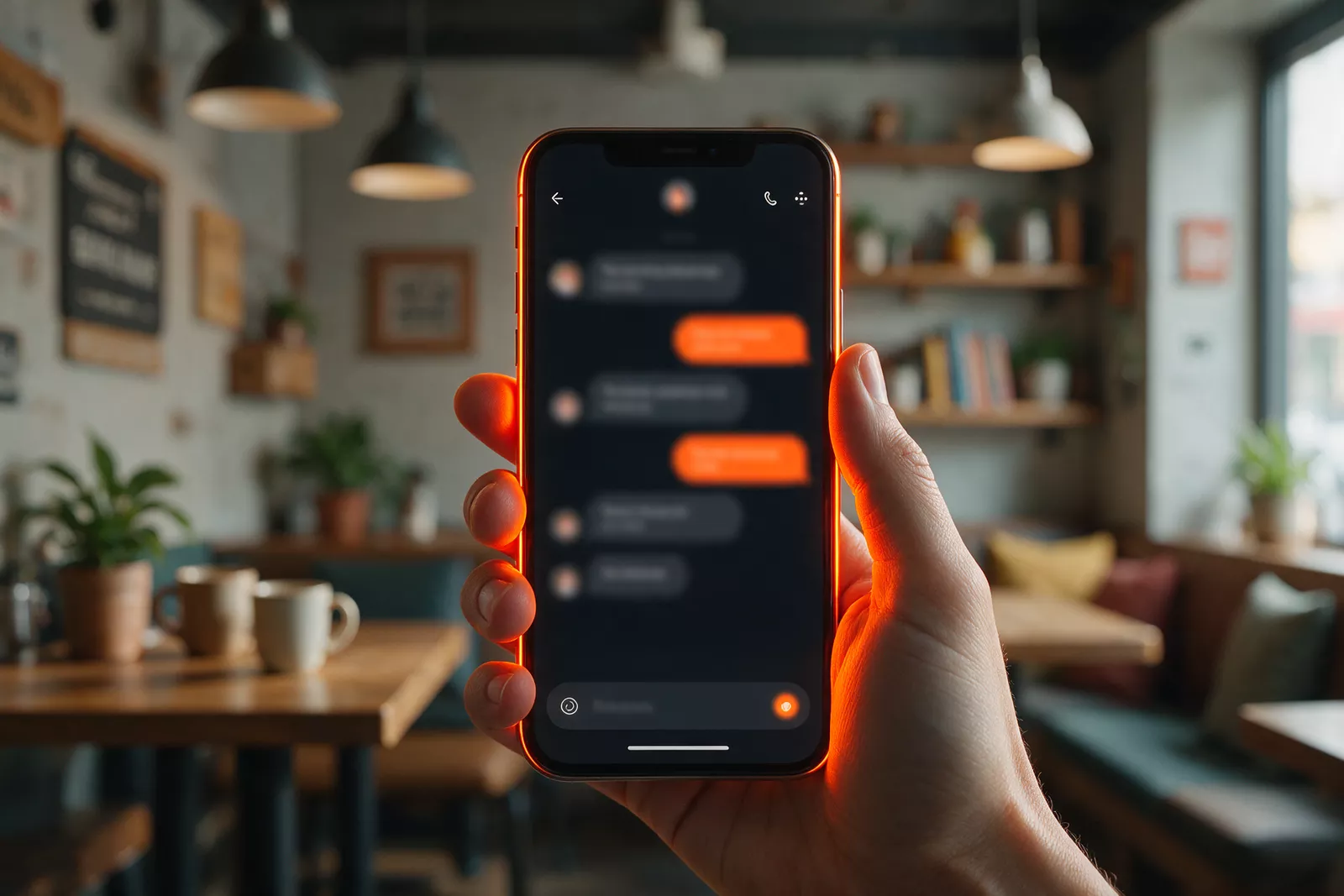 Chatbot IA sur smartphone pour le service client d’une PME, réalisation Nowaxx