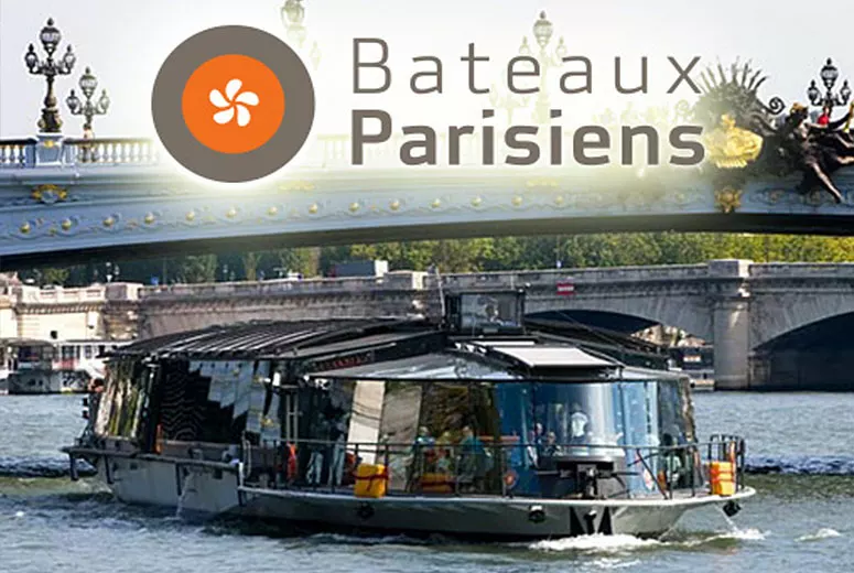 Bateaux Parisiens — site e-commerce, signalétique et photographie pour les croisières sur la Seine, réalisation Nowaxx