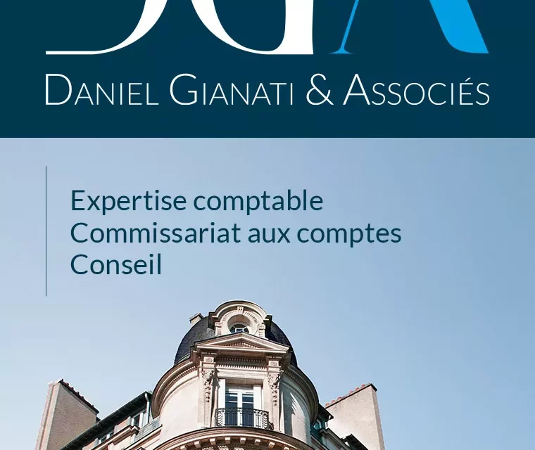 DGA Expertise comptable — identité visuelle et site internet d&rsquo;un cabinet comptable