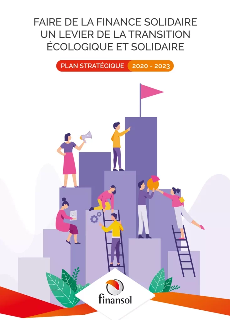 Finansol — rapport annuel, infographies, brochures et impression pour la finance solidaire, réalisation Nowaxx