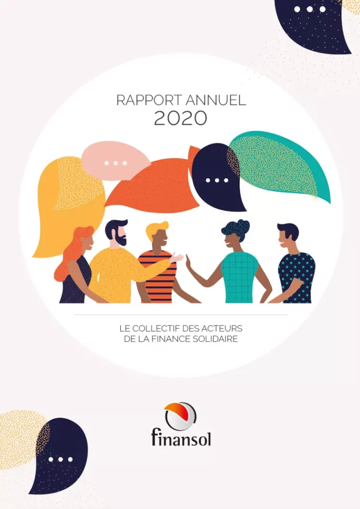 Finansol — rapport annuel, infographies, brochures et impression pour la finance solidaire, réalisation Nowaxx