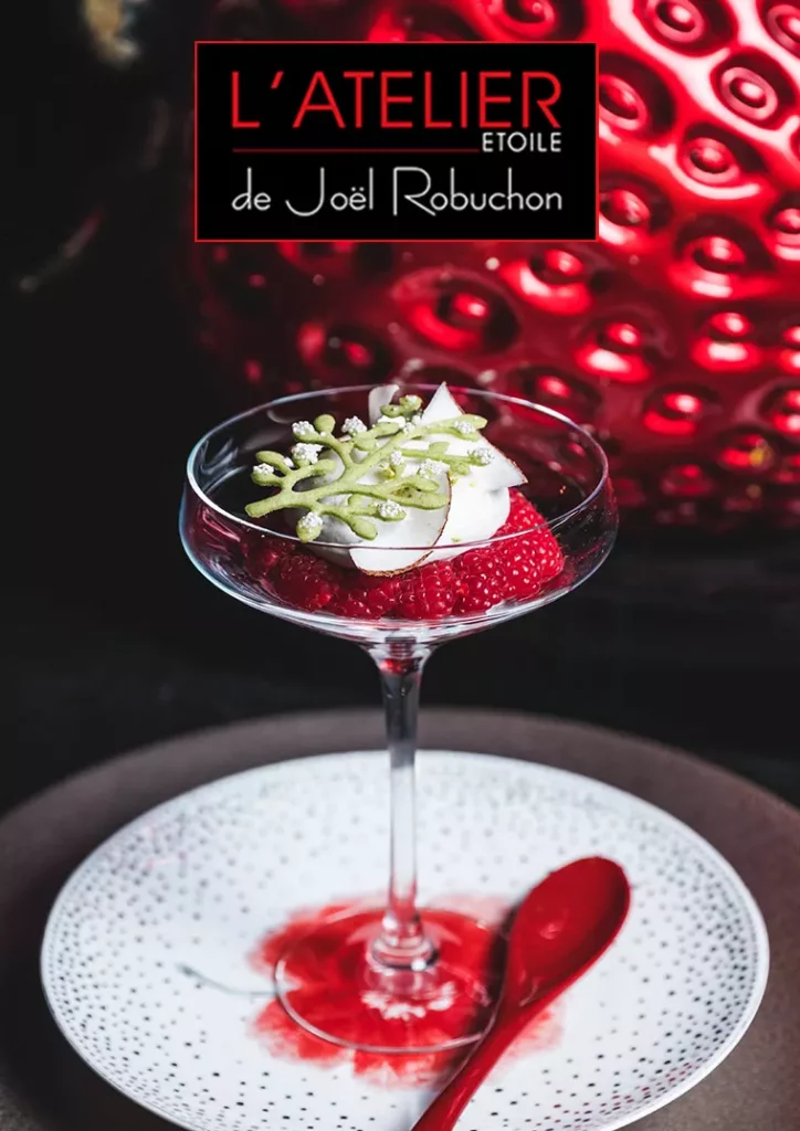 L'Atelier Étoile de Joël Robuchon — création du site internet d'un restaurant étoilé Michelin à Paris par Nowaxx