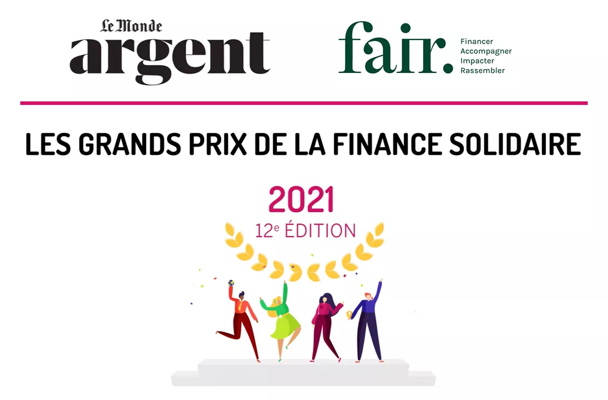 Le Monde et Fair, Grands Prix de la Finance Solidaire — reportages vidéo et motion design, réalisation Nowaxx