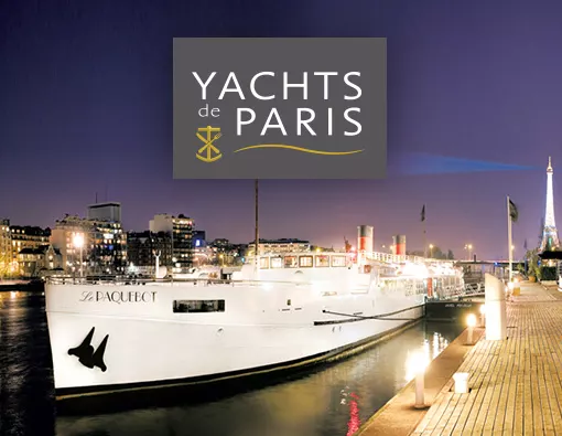 Les Yachts de Paris — site internet, marketing et photo pour des croisières-restaurants de luxe, réalisation Nowaxx