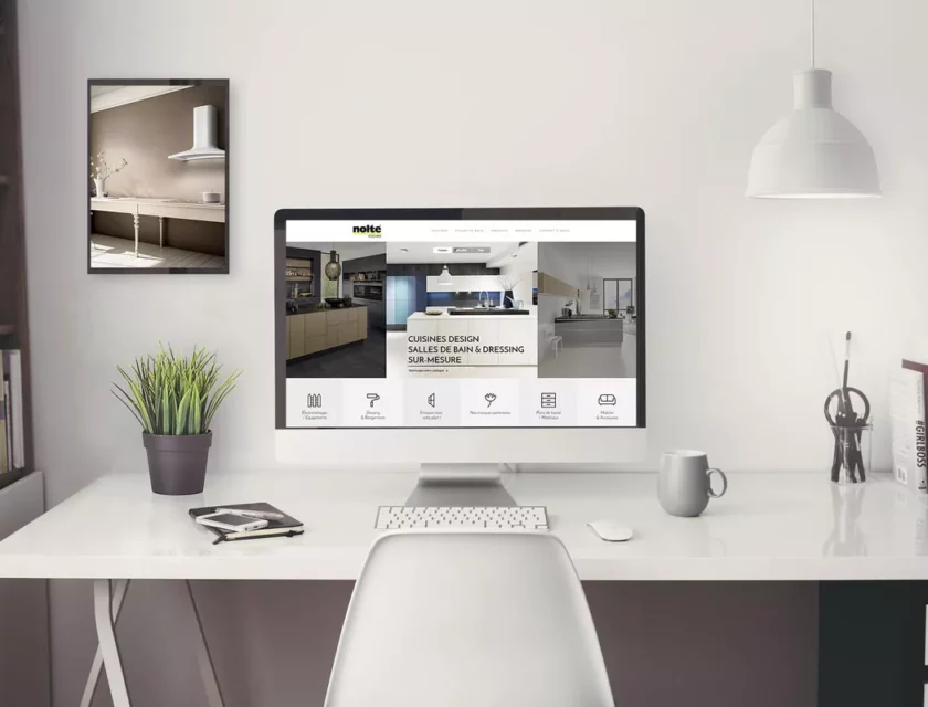 Nolte Küchen Antony — communication globale d&rsquo;un showroom de cuisines