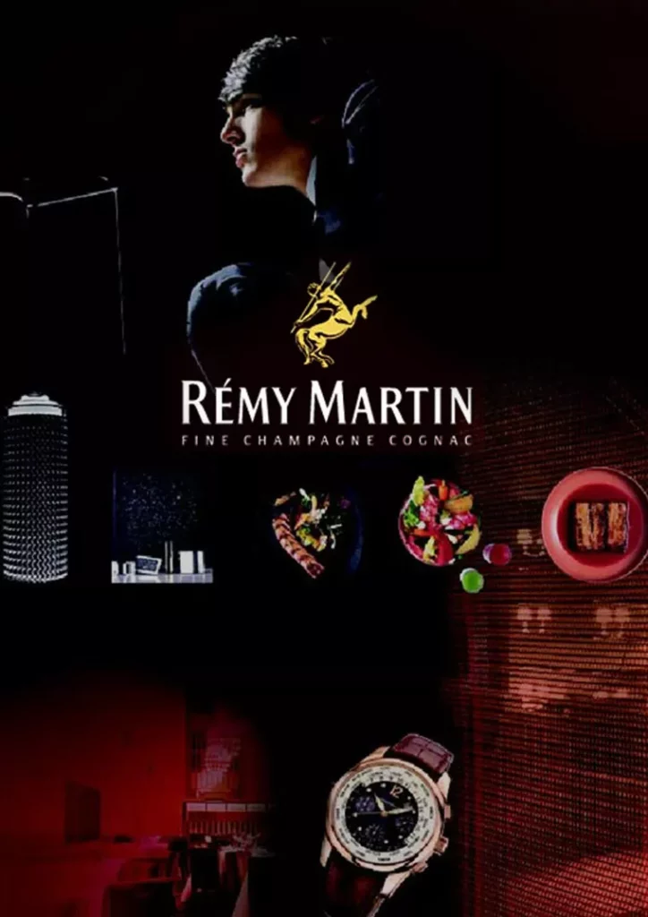 Rémy Martin — guide retail merchandising, marketing et site internet pour le cognac, réalisation Nowaxx
